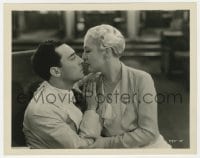 1a665 PARLOR BEDROOM & BATH 8x10.25 still 1931 Buster Keaton about to kiss pretty Natalie Moorhead!