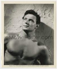 1a671 PETER COE 8.25x10 still 1945 great barechested beefcake portrait of the Universal actor!