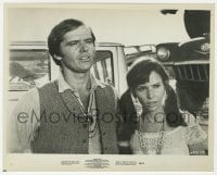 1a693 PSYCH-OUT 8x10 still 1968 c/u of young Jack Nicholson & Susan Strasberg, psychedelic drugs!