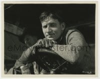 1a697 QUICK MILLIONS 8x10.25 still 1931 young Spencer Tracy at steering wheel staring at the camera!