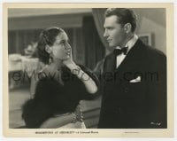 1a721 RENDEZVOUS AT MIDNIGHT 8x10.25 still 1935 Ralph Bellamy looks at sexy shocked Valerie Hobson!