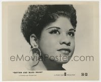 1a730 RHYTHM & BLUES REVUE 8.25x10 still 1955 great close up of singer Ruth Brown!