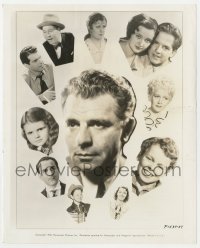 1a956 WESLEY RUGGLES 8.25x10 still 1938 the great director gambles on unknowns, many pictured!
