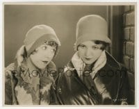 1a794 SKYSCRAPER 7.75x10 still 1928 great close up of Sue Carol & Alberta Vaughn in New York!