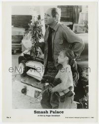 1a796 SMASH PALACE 8x10 still 1981 race car driver Bruno Lawrence & young daughter Greer Robson!