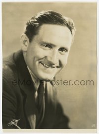 1a823 SPENCER TRACY 7.25x10 still 1930s super young smiling portrait in suit & tie by Powolny!