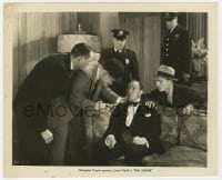 1a824 SPHINX 8.25x10 still 1933 deaf/mute twin Lionel Atwill is questioned by the police!