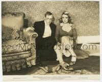 1a831 STAND-IN 7.5x9.25 still 1937 Leslie Howard & Joan Blondell sitting on floor against wall!