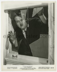 1a841 STRANGLER 8x10.25 still 1964 great close up of creepy Victor Buono by broken window!