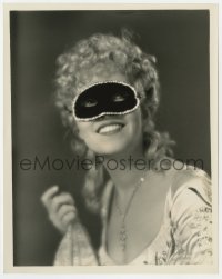 1a850 SWEET KITTY BELLAIRS 8x10 still 1930 Claudia Dell wears mask like her highwayman boyfriend!