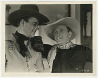 1a864 TEXAS CYCLONE 8x10.25 still 1932 great close up of young John Wayne with Tim McCoy!
