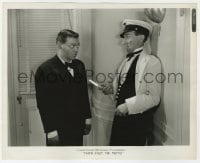 1a874 THINK FAST MR. MOTO 8x10 still 1937 Asian Peter Lorre glares at man holding knife at him!