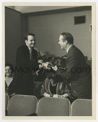 1a877 THIS IS YOUR LIFE TV 7.25x9 still 1959 Ralph Edwards with Dr. Tom Dooley, Vietnam fundraiser!