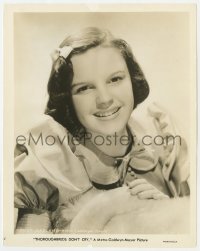 1a881 THOROUGHBREDS DON'T CRY 8x10 still 1937 head & shoulders smiling portrait of Judy Garland!