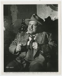 1a897 TOUCH OF EVIL 8.25x10 still 1958 c/u of Orson Welles as bloated Police Chief Hank Quinlan!