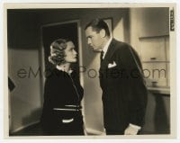 1a899 TROUBLE IN PARADISE 8x10.25 still 1932 Miriam Hopkins does not trust Herbert Marshall w/Francis!