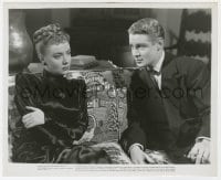 1a919 UNSUSPECTED 8.25x10 still 1947 c/u of sexy Audrey Totter & Ted North on couch, Michael Curtiz