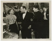 1a960 WHEN STRANGERS MARRY 8x10.25 still 1933 sexiest Lilian Bond watches Jack Holt get arrested!