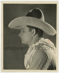 1a986 YAKIMA CANUTT 8x10 still 1934 profile portrait of the great stuntman from Range Riders!