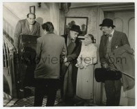1a512 LADYKILLERS English 7.5x9.25 still 1955 Guinness & gang say farewell to Katie Johnson!