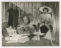 1a829 STAGE FRIGHT English 7.75x9.75 still 1950 Marlene Dietrich & Jane Wyman, country of origin!