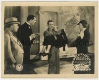 1a352 GLASS KEY English FOH LC 1935 three people watch George Raft carrying unconscious woman!