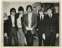 1a745 ROLLING STONES 7x9.25 news photo 1964 Mick Jagger is 20, they're shaggier than The Beatles!