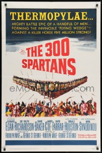 1b036 300 SPARTANS 1sh 1962 Richard Egan in Ancient Greece, The mighty battle of Thermopylae!