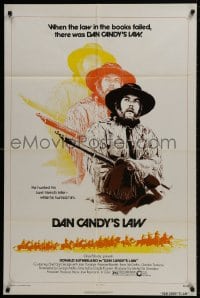 1b060 ALIEN THUNDER 1sh 1974 cool image of Donald Sutherland in title role as cowboy!