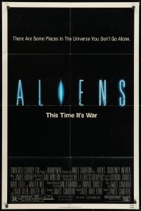 1b061 ALIENS 1sh 1986 there are some places in the universe you don't go alone, this time it's war!
