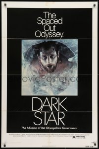 1b239 DARK STAR 1sh 1975 John Carpenter & Dan O'Bannon, the spaced out odyssey!