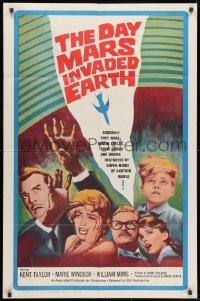 1b243 DAY MARS INVADED EARTH 1sh 1963 their brains were destroyed by alien super-minds!