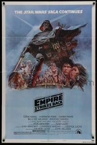 1b303 EMPIRE STRIKES BACK style B NSS style 1sh 1980 George Lucas classic, art by Tom Jung!