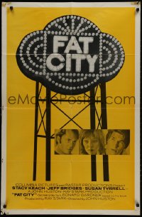 1b326 FAT CITY int'l 1sh 1972 Stacy Keach, Jeff Bridges, Susan Tyrrell, John Huston, boxing!