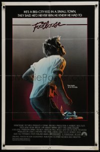1b349 FOOTLOOSE 1sh 1984 competitive dancer Kevin Bacon has the music on his side!