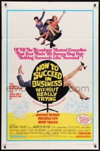 1b443 HOW TO SUCCEED IN BUSINESS WITHOUT REALLY TRYING 1sh 1967 see this before your boss does!