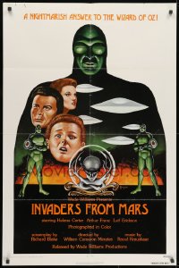 1b462 INVADERS FROM MARS 1sh R1976 classic, hordes of green monsters from outer space!