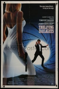 1b529 LIVING DAYLIGHTS 1sh 1987 Timothy Dalton as the most dangerous James Bond ever!