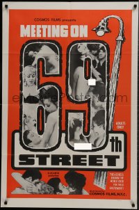 1b581 MEETING ON 69TH STREET 1sh 1969 the address known the world over for wild excitement!