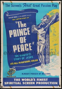 1b704 PRINCE OF PEACE 1sh 1950 Kroger Babb, religious art, the life of Christ!