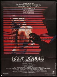 1c491 BODY DOUBLE French 1p 1985 Brian De Palma, Melanie Griffith, voyeur watches sexy woman!