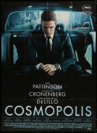 1c535 COSMOPOLIS French 1p 2012 Robert Pattinson sitting in car, directed by David Cronenberg!
