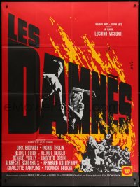 1c544 DAMNED French 1p R1970s Luchino Visconti's La caduta degli dei, different Mascii Nazi art!