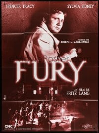 1c611 FURY French 1p R2005 great image of Spencer Tracy, directed by Fritz Lang!