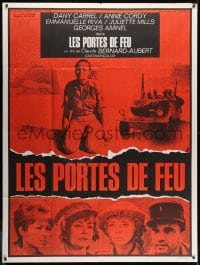 1c614 GATES OF FIRE French 1p 1972 Les portes de feu, Dany Carrel, Annie Cordy, Emmanuelle Riva