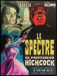 1c617 GHOST French 1p 1964 Barbara Steele, completely different art by Constantine Belinsky!