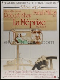1c660 HIRELING French 1p 1973 Robert Shaw as chauffeur to Sarah Miles, before Driving Miss Daisy!