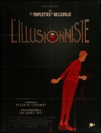 1c676 ILLUSIONIST French 1p 2010 cool magician cartoon with a screenplay by Jacques Tati!