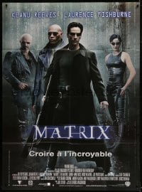 1c764 MATRIX French 1p 1999 Keanu Reeves, Carrie-Anne Moss, Fishburne, Wachowski's classic!