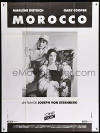 1c784 MOROCCO French 1p R2000s great portrait of Legionnaire Gary Cooper & sexy Marlene Dietrich!